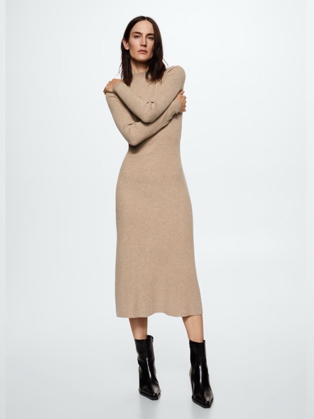 Mango Knit Dress Size Small